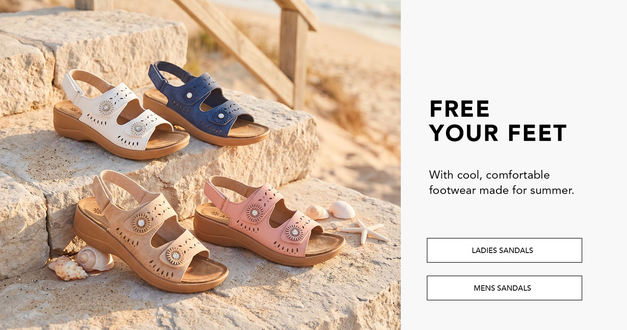 It's sandal season